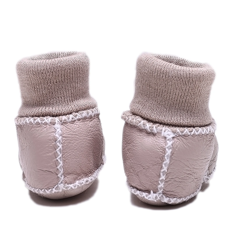 Factory Price Sheepskin Fur Baby Shoe at Factory Price