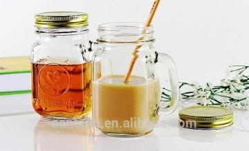 Glass mason jar with different design