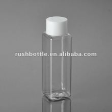 100ml square plastic bottle