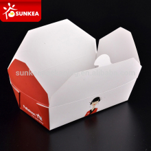 Custom printed take away disposable paper Japanese food take out boxes                        
                                                Quality Choice