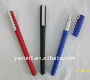 quran read liquid gel ink pen with unigue holder and logo for office supply