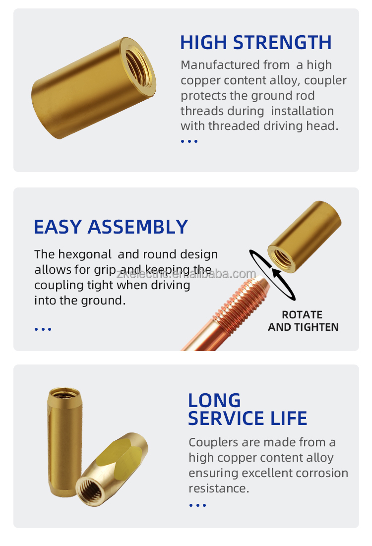 Sample Free Grounding Accessories Ground Coupler Electrical Pipe Clamps