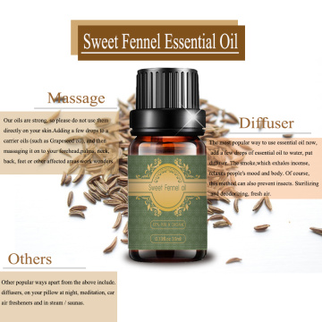 Sweet Fennel top Grade Natural Organic Essential Oil