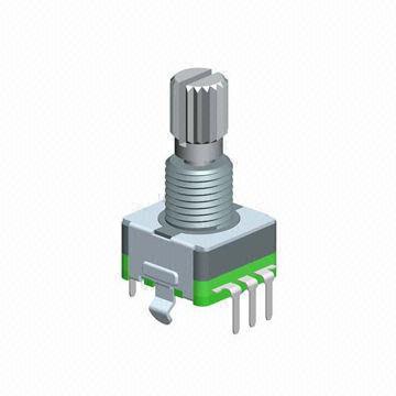 Rotary Shaft Encoder, 5.5mm Thickness Type with Screw Bushing, Splined Shaft for DVD/VCD Player