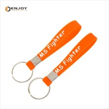 Affordable Custom Silicone Wristband Keychains