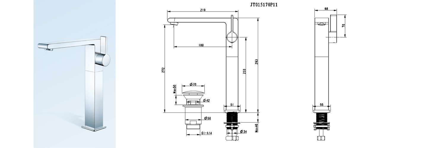 bathroom sink mixer