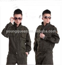 LB77 Men's spring summer maintenance services canvas protective clothing factory processing workwear