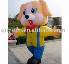 lovely dog Inflatable Moving Cartoons for advertising