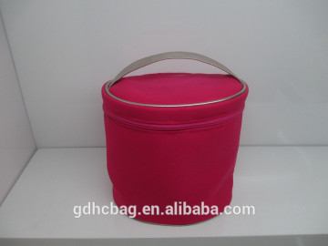 Factory supply directly rose red bucket lunch bag for wholesale