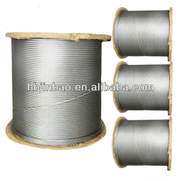 Made in China high strength 316 high stainless steel wire rope