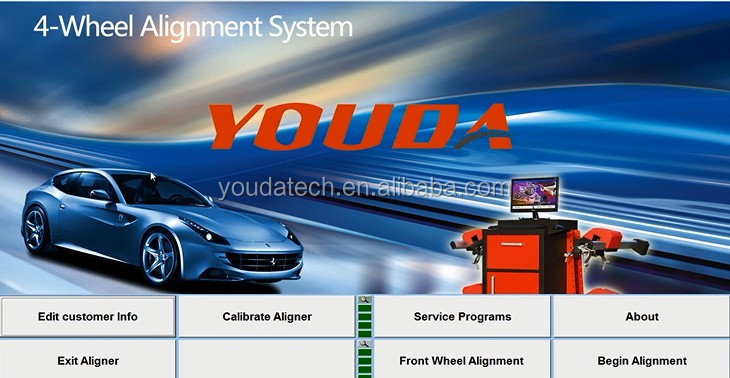 Hot sale ccd wheel alignment car aligner machine for sale