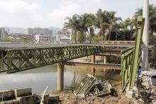 Bailey Bridge Model Components Temporary Steel Construction