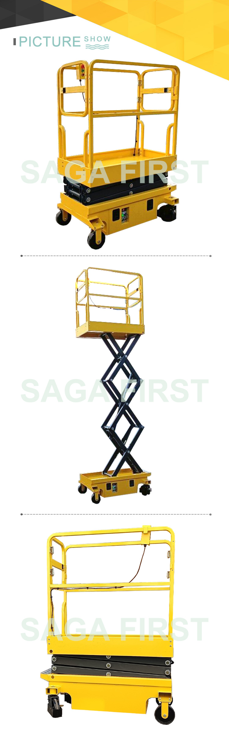 Portable Hydraulic Scissor Lift Table Hydralice Lifter