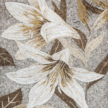 Stone water jet pattern tiles wall murals art marble mosaic