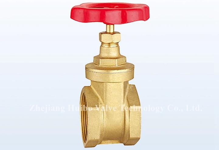 Manual Drive Thread Connection Brass Gate Valve