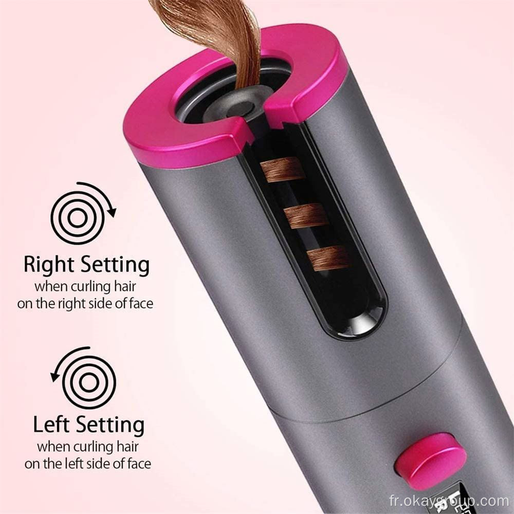 Fer à friser automatique Magic Hair Bigoudi sans fil