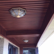 Manufacturer Direct Sale Wood Plastic Composite WPC Artistic Ceiling Panel