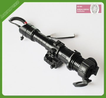 Adjustable focus 50mw green laser sight