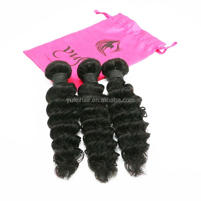 Wholesale Free Part/Middle Part/3Part Bundle Deals 3bundles With Lace Closure Deep Wave bundles