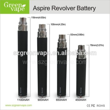 Amazing Aspire Revolver Battery Aspire Revolver Variable Voltage Ego Twist Battery with high quality