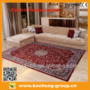 Far infrared 220v electric heated Persian rug