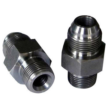 Hydraulic fitting, conversion 60 degree with metric thread