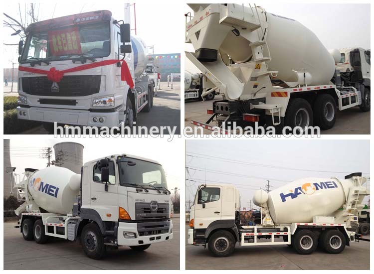 concrete mixer truck