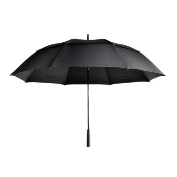 Formal Black Windproof Waterproof Golf Umbrellas For Sale