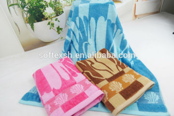 jacquard 100% cotton beach towel