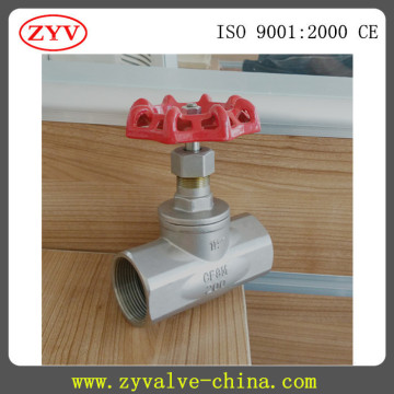 manual CF8M globe valve made in China