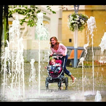 Dry Music play fountain