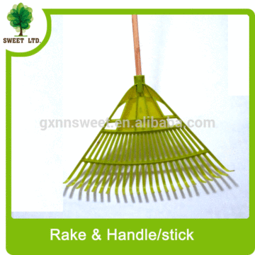 garden tools farming leaf rake / dustpan brush rake
