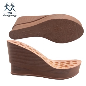 PU Wedge Sandals Sole