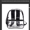 PVC student fashion backpack PVC large capacity fashion personality backpack