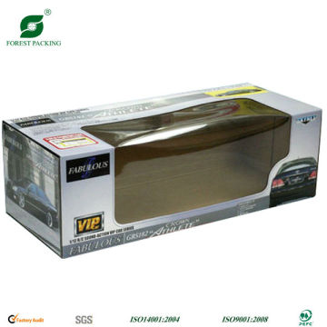 CLEAR PVC WINDOW TOY CAR PACKAGING BOX