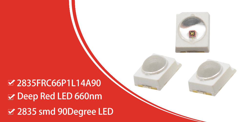 2835 SMD Red LED 660nm