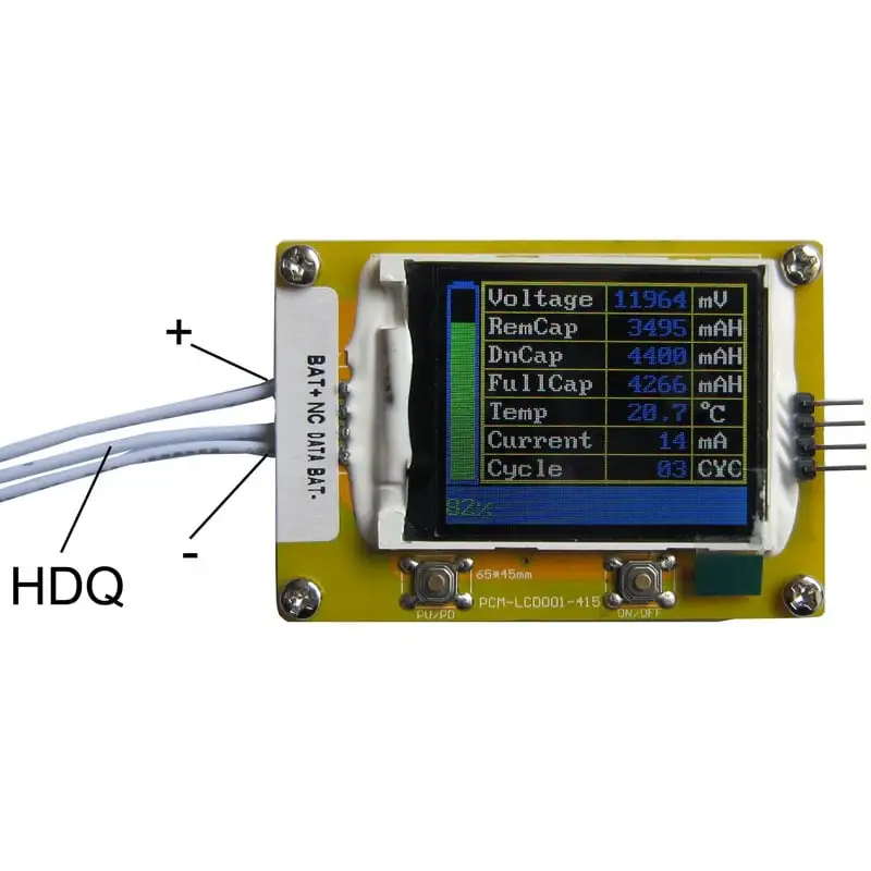 2s~4s 5A PCM BMS for 14.4V 14.8V Li-ion/Lithium/ Li-Polymer 12V 12.8V LiFePO4 Battery Pack with Smbus Communication Protocol (PCM-L04S05-447)