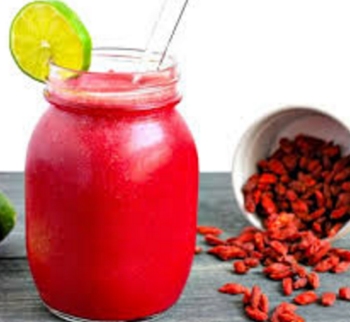 Newly produced original goji juice