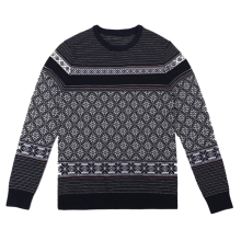 Hot sale factory direct Crew neck printed sweater Printed sweater Male print sweater