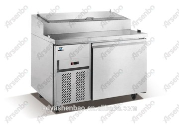 2015 hot selling pizza refrigerator/pizza worktop refrigerator/pizza counter refrigerator