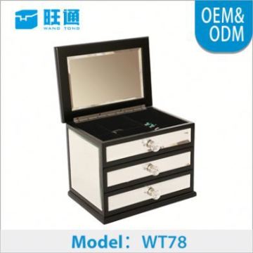 Hot Wholesale OEM ring earring jewelry boxes