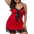 Meerdere kleuren Babydoll-lingerie in grote maten