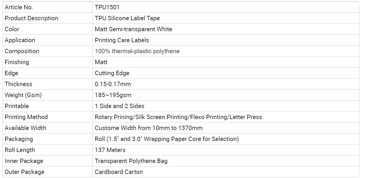 TPU1501 TPU1501