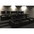 I Shaped Leather Cinema Reclinable Sofa