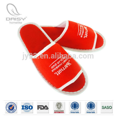 Chinese Traditional Embossed Logo Slippers is Hotel Slipper