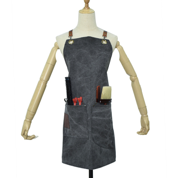 Wholesale Custom Logo Durable Pocket Aprons for Baristas, Chefs, and Barbers