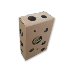 Wholesale New Design Cardboard Rattan Ball Hideout Toy for Hamsters - 3 PCS