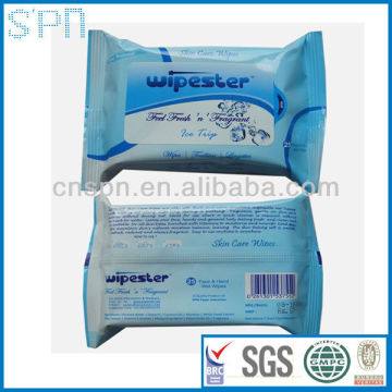 skin care disposable wipe