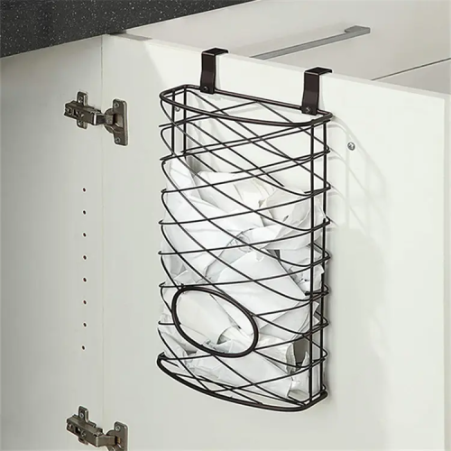 Multiuse Plastic Bag Organizer For Kitchen Plastic Bag Storage