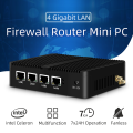 Mini Computer 4 Gigabit LAN Firewall Router